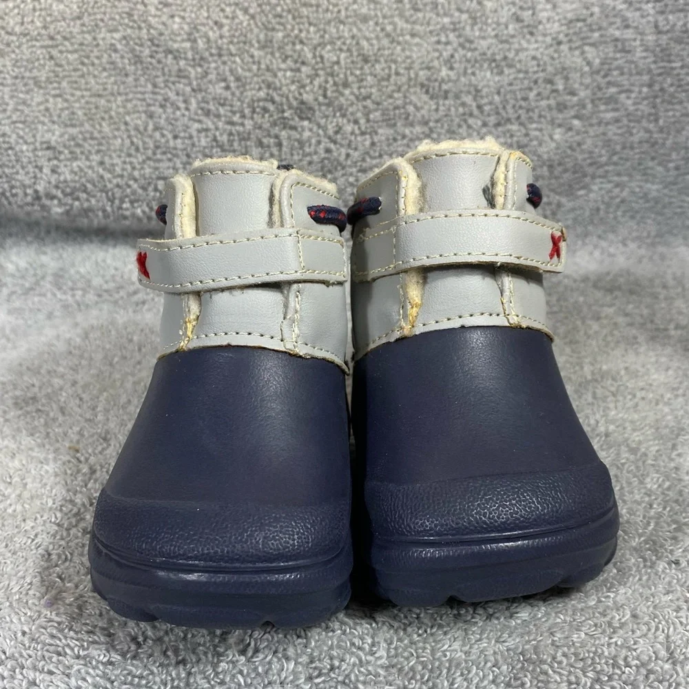 Crib Shoes Boots Size 2 Blue Baby‎